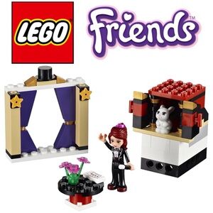 🛍️FREE w/$15☀️ Lego Friends - Mia's Magic Tricks (41002)